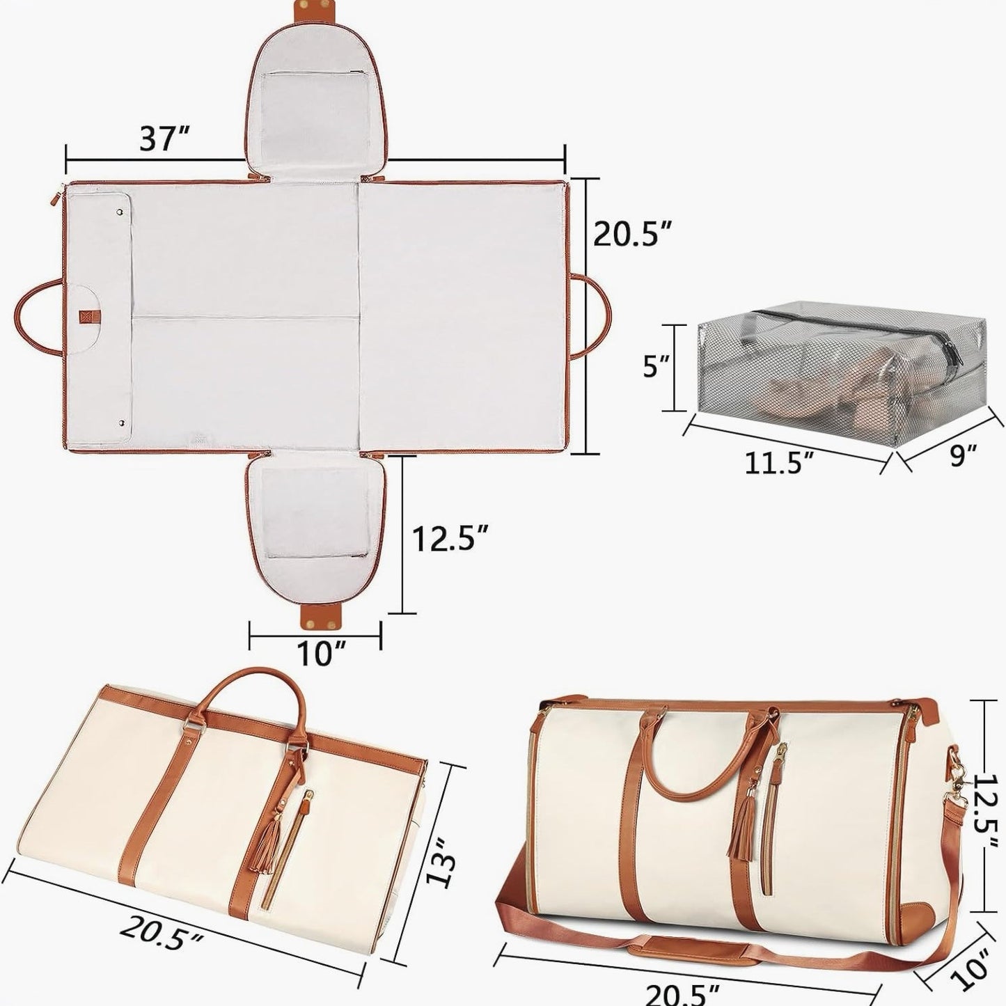 Journelle™ - Faltbarer Kleidersack